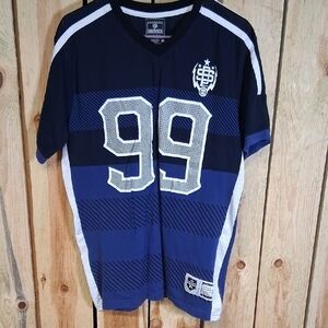 Mens South Pole Stadium Short Sleeve #99 Jersey Size M Sports Casual